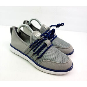 Ugg Cambrian Girls Size 3Y Gray Blue Slip On Loafer Sneaker Shoes 1115154K